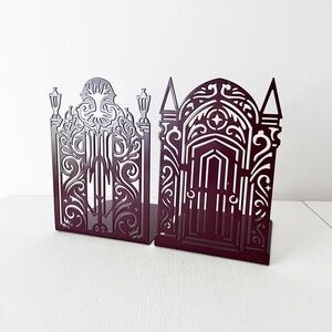 Fairyloot Brandywine Academy Decorative Metal‎ Bookends Shelfie Bookstagram